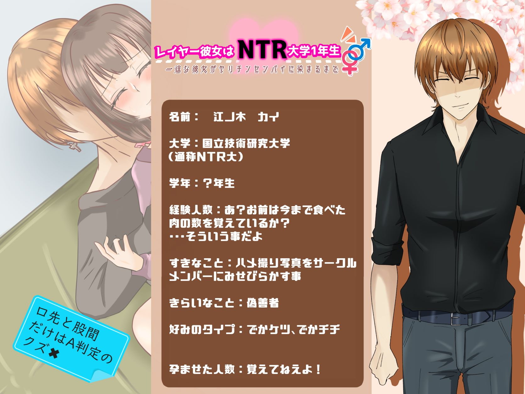 レイヤー彼女はNTR大學1年生 【20230502】 游戏截图 2
