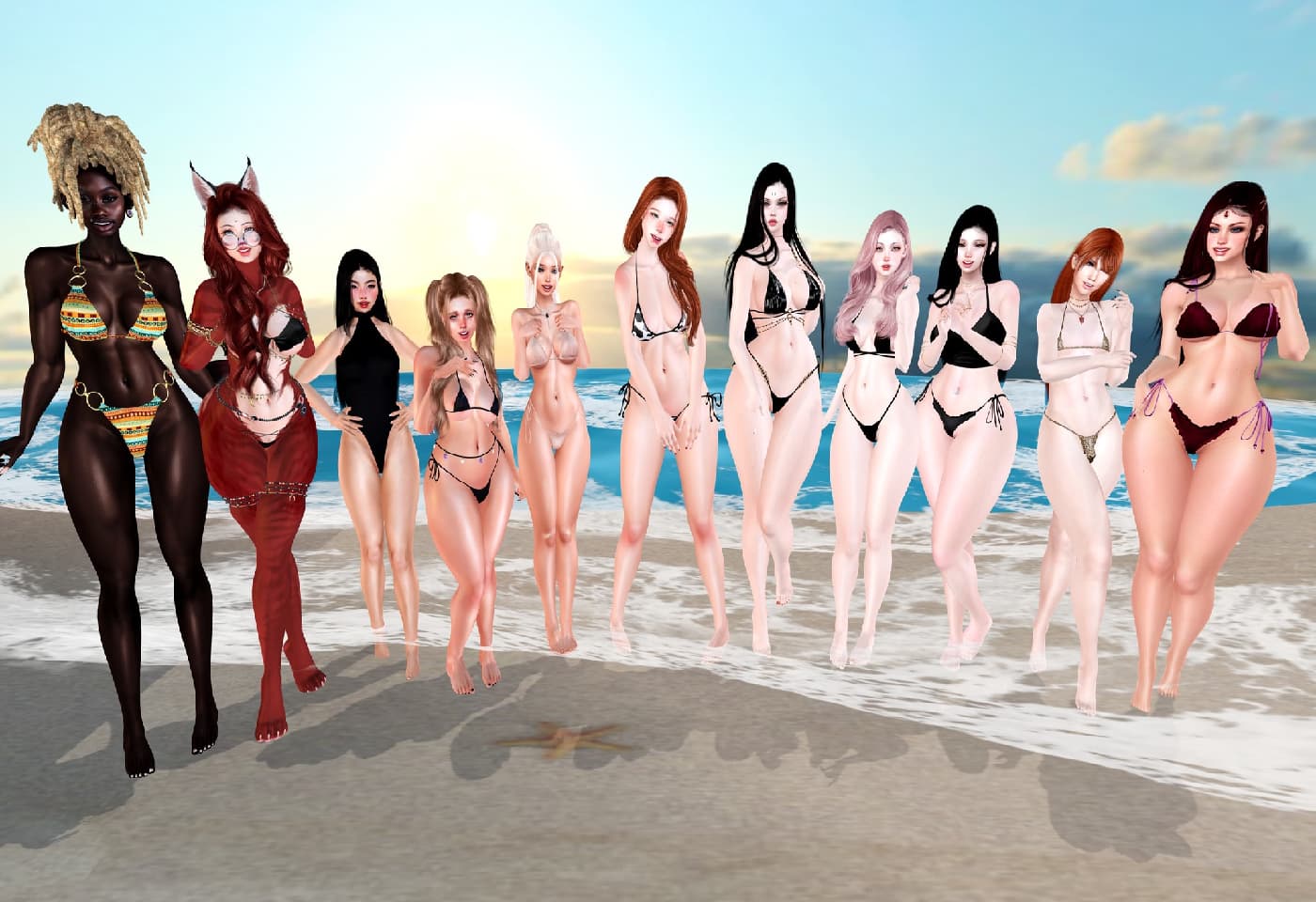 亚洲风SLG/动态/更新丨 家庭麻烦 Family trouble v0.9.40 PC+安卓 汉化版 【20250313】_1 游戏截图 2