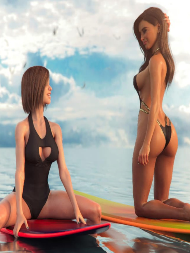欧美SLG/动态/3C丨多米诺海滩（DominoBeach）Ep.1汉化中文【20240705】