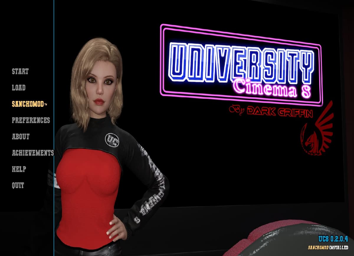 欧美SLG/动态/更新丨 影院的故事 UC8/Unlverslty Cinema 8   v0.3.0    汉化版 【20250210】 游戏截图 3