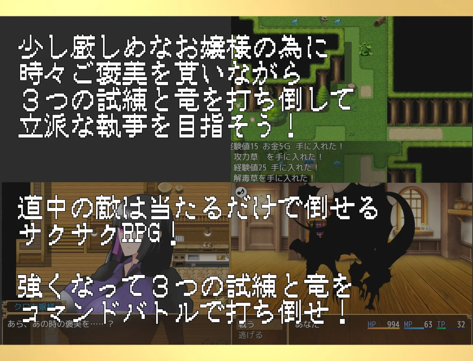日式RPG/新安卓丨 大小姐与实习管家 黒のお嬢様と見習い執事 v1.0 AI汉化 【20241230】 游戏截图 2