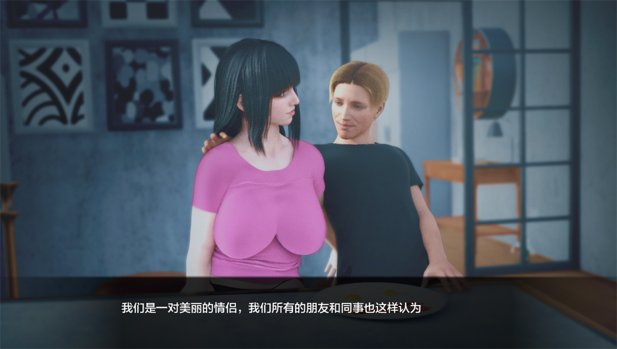 欧美SLGAIGPT汉化丨欲望之影Shadows of Desire – Unoffical Ren’Py Port Update 1【20240418】 游戏截图 8