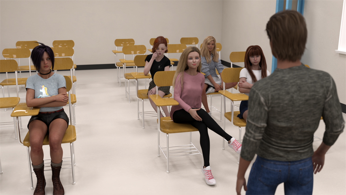 欧美SLG汉化丨福斯特一家：回到2学校 The Fosters Back 3 School v0.3【20240210】 游戏截图 3