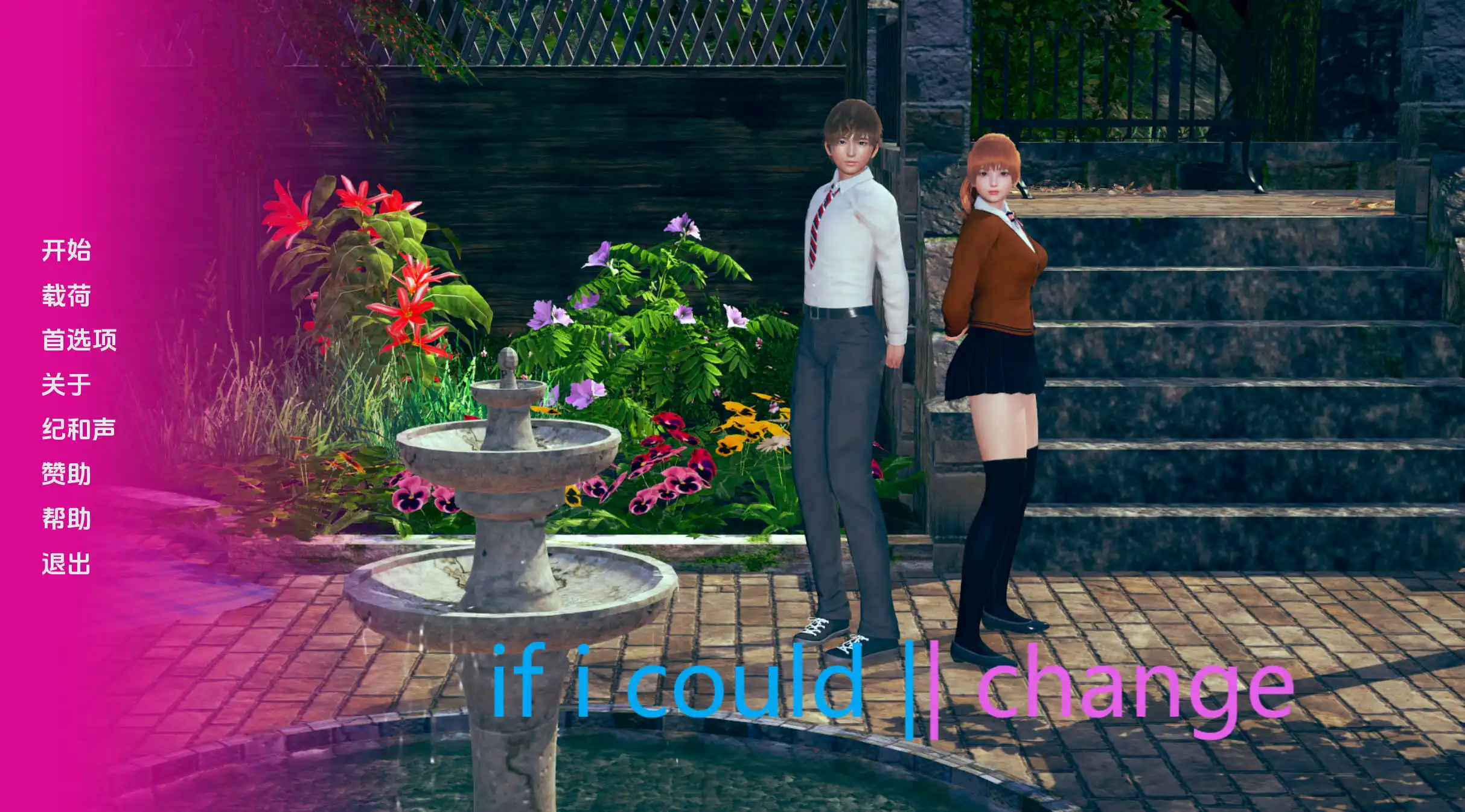 欧美SLG/汉化/动态丨如果我能改变/If I Could Change 0.1.1汉化版【20250200】 游戏截图 3