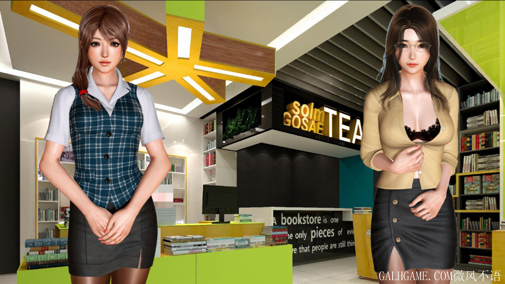 SLG/官方中文丨 那些年我玩过的校花英语老师 v1.181019官中汉化(Belle Teacher)【20250423】 游戏截图 7