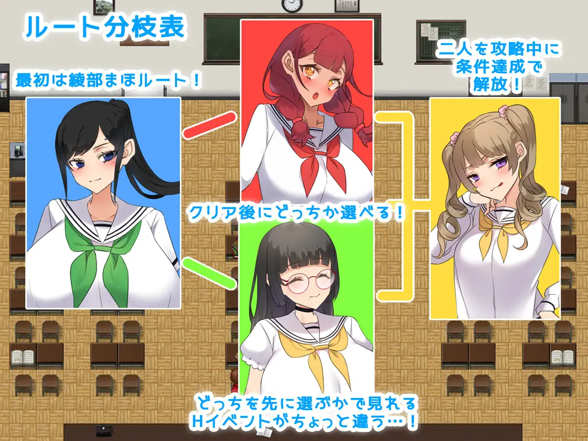 RPG/机翻/NTR丨友達の彼女が俺の彼女になる。【20240203】 游戏截图 8