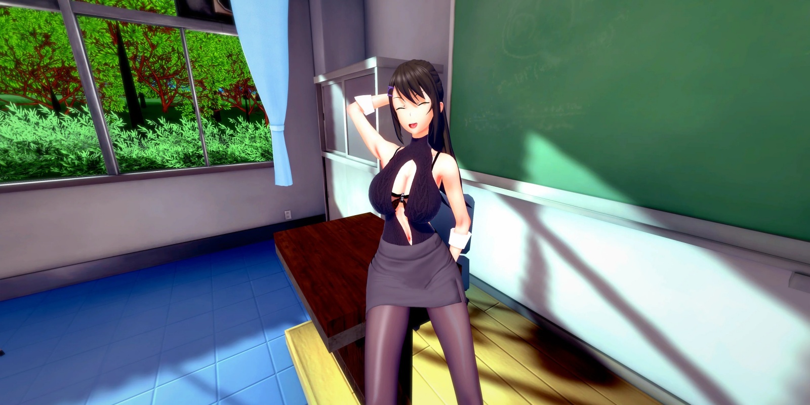 亚洲风SLG/动态/更新丨 欲望学院 淫荡学院 重置 Lustful College Rework v0.38 汉化版 【20241230】 游戏截图 8