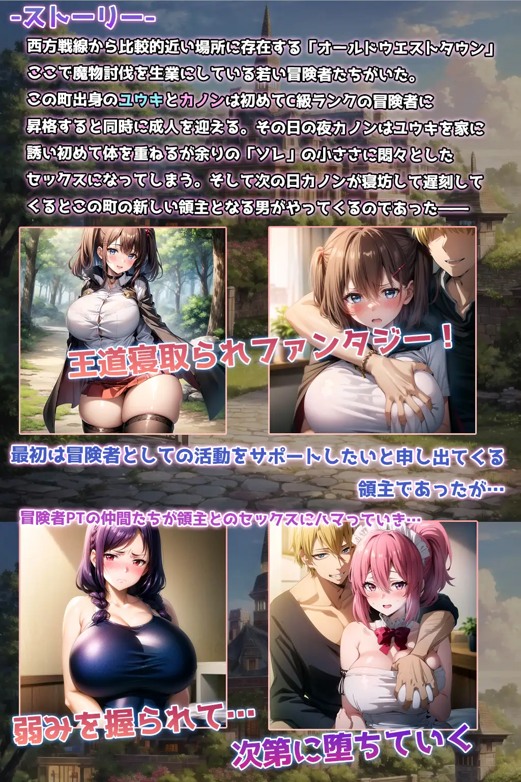 RPG/GPT汉化/NTR丨沙漠之雪/砂漠の雪【20240329】 游戏截图 2