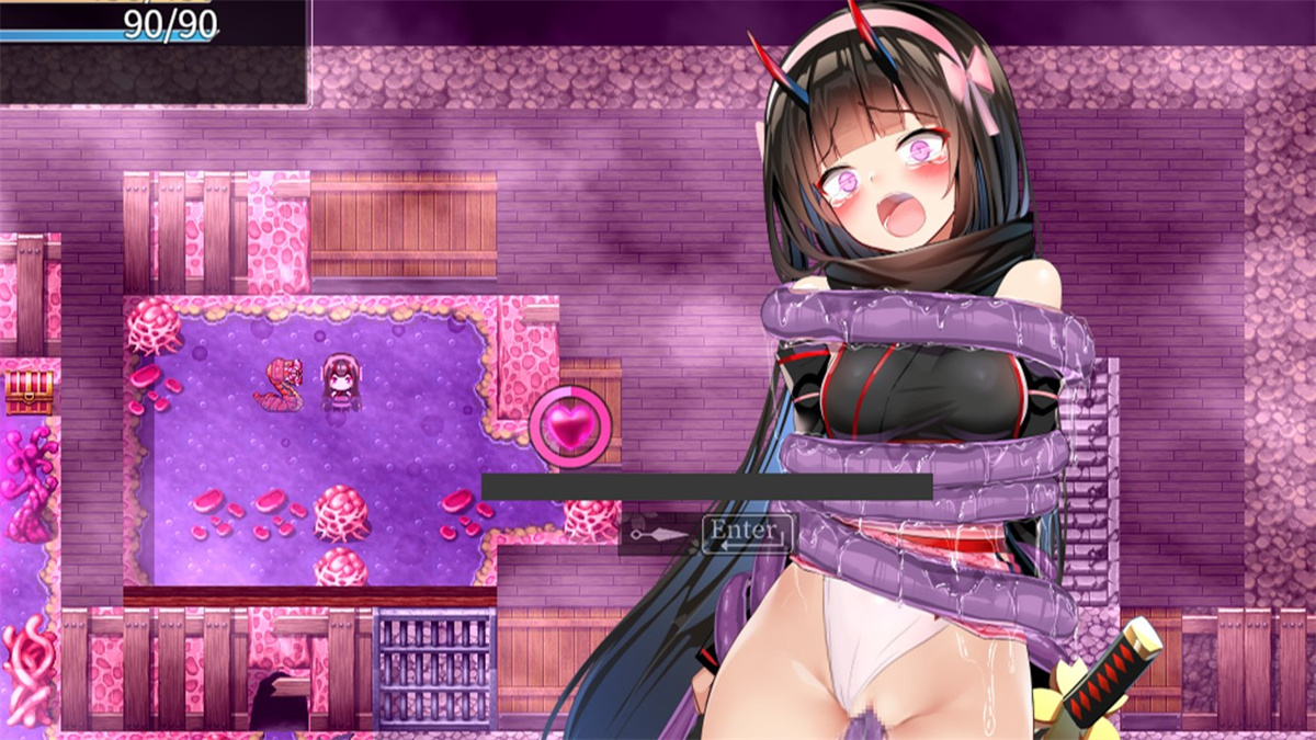 RPG/9月版更新/机翻丨花御神楽丨 夜桜姫譚 V1.20EX【20231005】 游戏截图 3