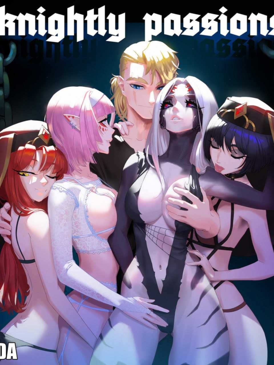卡牌SLG/动态CG丨猎魔人物语/Knightly passion Ver1.21+DLC V3.00【20241112】