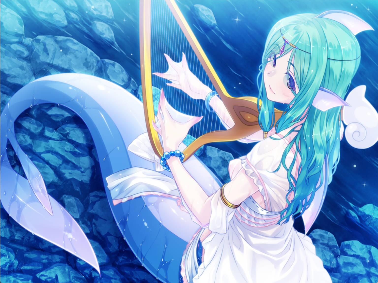 拔作ADV/AI汉化丨魔物娘之馆 彗星馆异形录～人鱼之篇~+全CG存档【20241021】 游戏截图 1