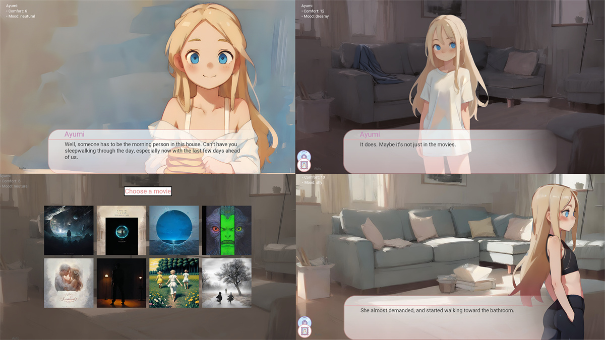 欲梦交织:禁忌之联(Lustful Dreams: The Forbidden Connection)v0.2.8.5 Beta 精翻汉化 游戏截图 2