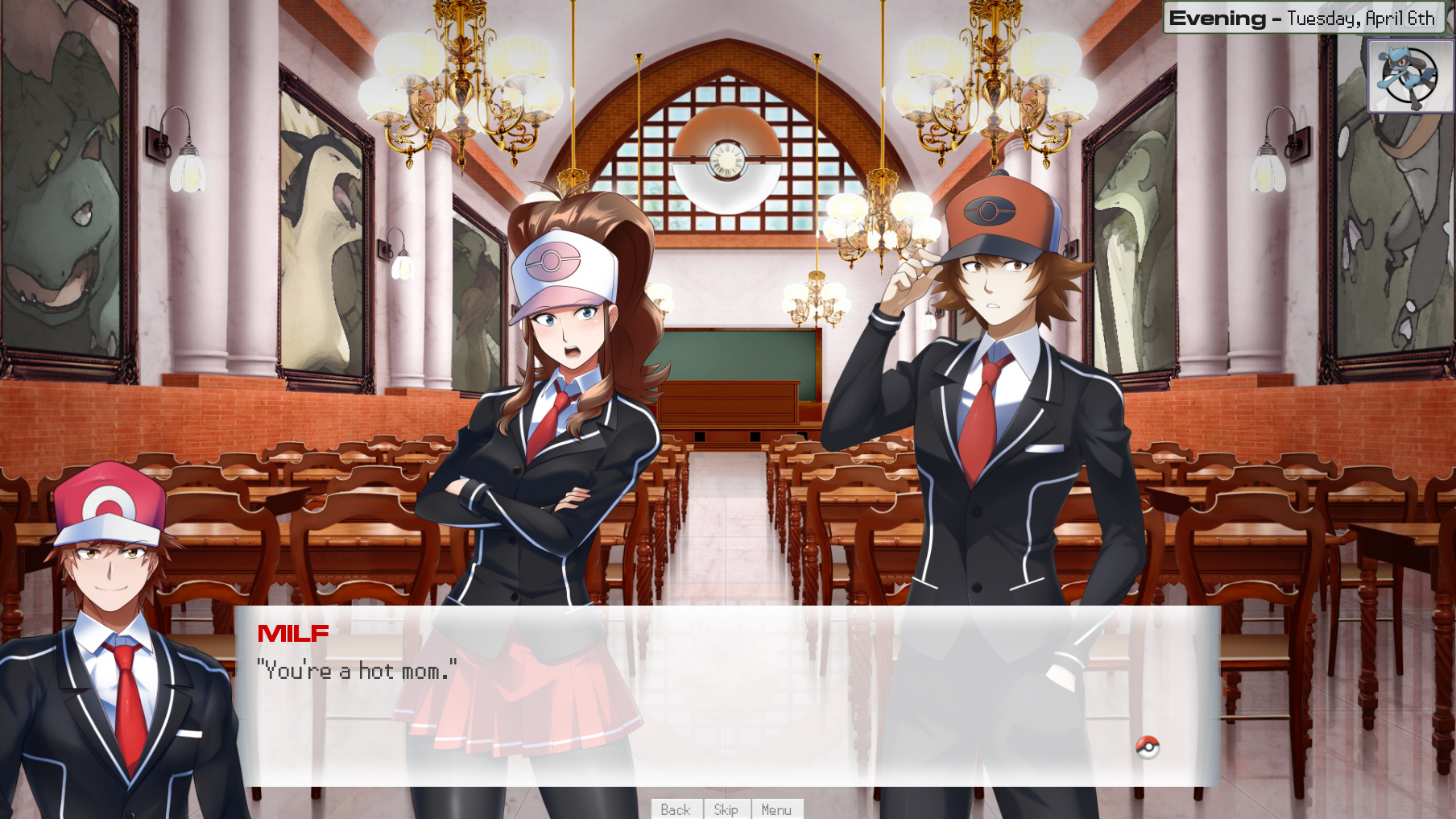 日系SLG汉化2D丨口袋妖怪学院永远的生活 Pokemon Academy Life Forever v02.11.2024【20240216】 游戏截图 6
