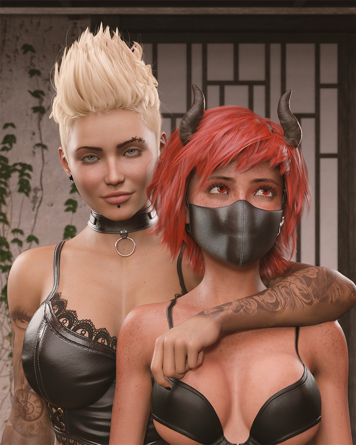 欧美SLG中文3D丨守护 被恶魔崇拜 Adored by the Devil v0.5【20231017】 游戏截图 6