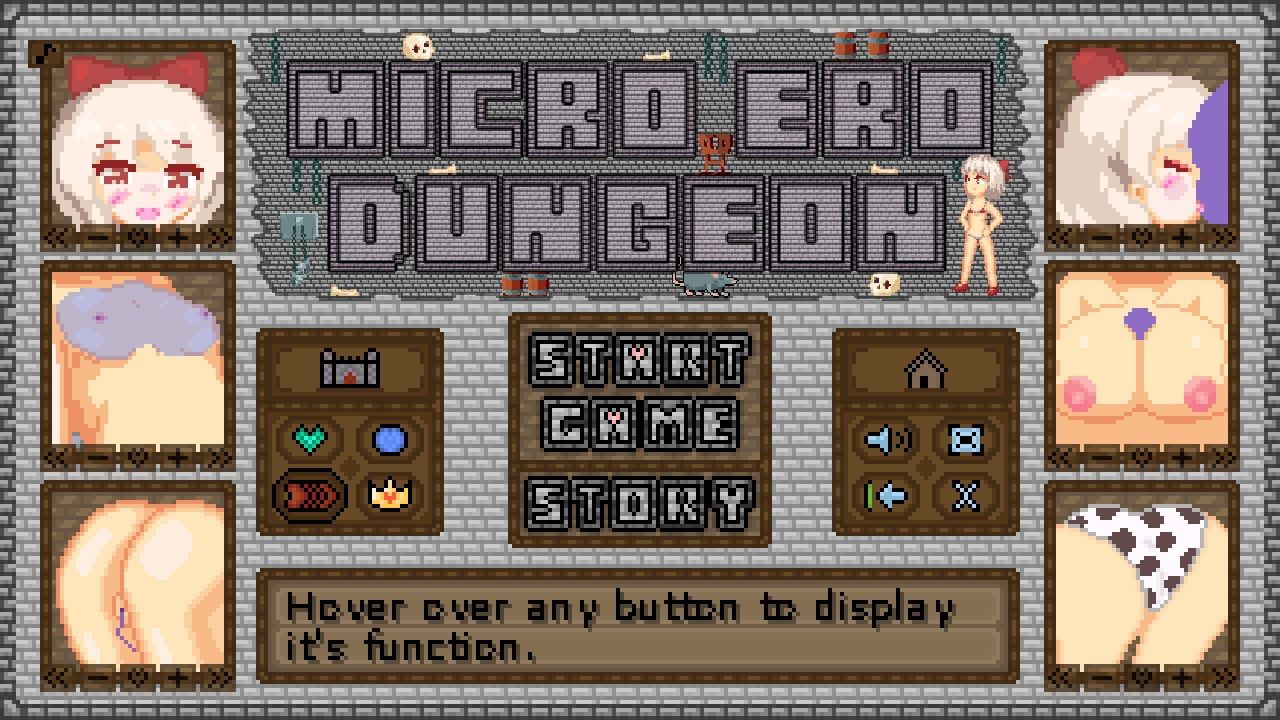 危型地牢 Micro Ero Dungeon【PC10月】 游戏截图 3