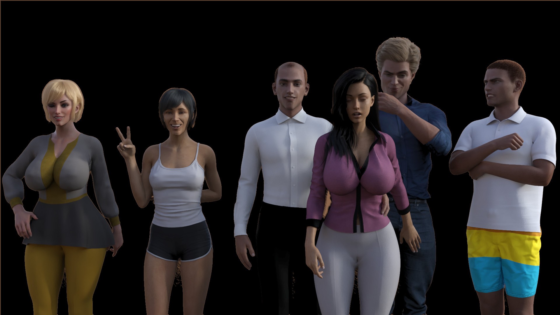 欧美SLG汉化动态丨认识新邻居0.3汉化版 Meet the New Neighbors  v0.4【20240120】 游戏截图 1