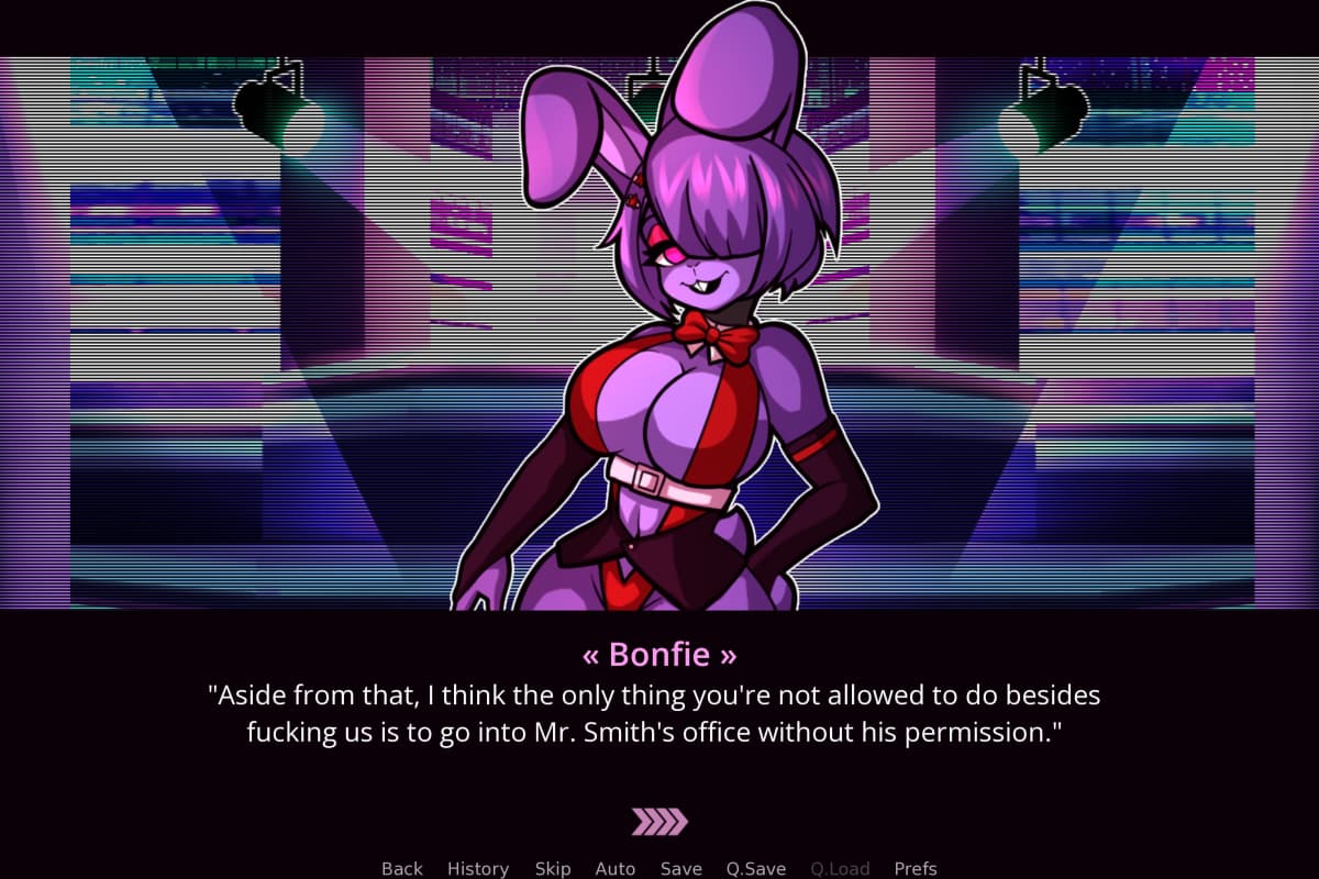欧美SLG/新作丨 玩具熊的半月后宫 A Fortnight at Frenni Fazclaire's v1.0 官中版 【20250114】 游戏截图 6