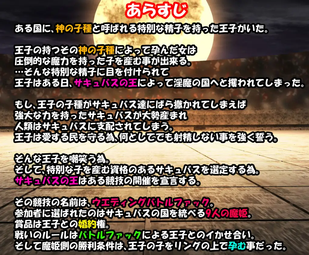 RPG/新作/机翻丨婚礼决斗 射精权争夺 /ウエディングバトルファック～負けたら絶対パパにされる戦い V1.01【20230913】 游戏截图 2