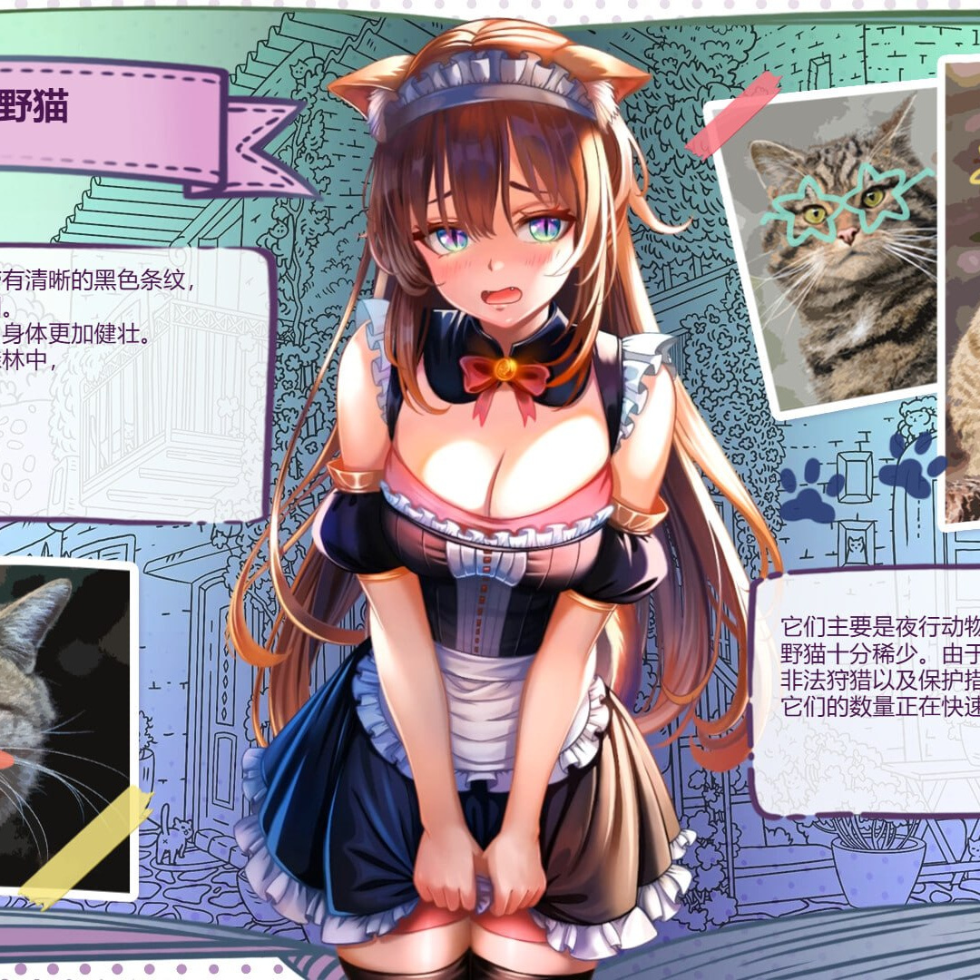 [SLG官中PC动态无码]猫娘百科：寻找她的小尾巴 Nekopedia Find Her Tail【20260916】